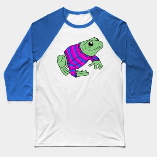 Bisexual Frog Baseball T-Shirt